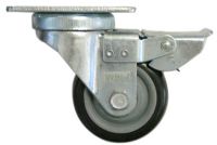 Flat universal band brake casters